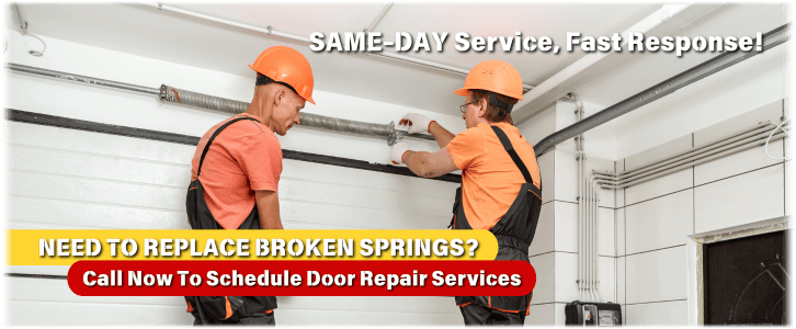 Broken Garage Door Spring San Jose CA